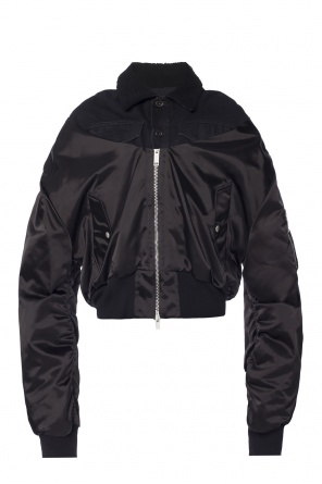Bomber jacket with fur collar, zdjęcie 1 Bomber jacket with fur collar od Unravel Project